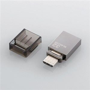 ＜ヤマダ＞ エレコム USBフラッシュメモリ MFSBU332GDG 32GB画像