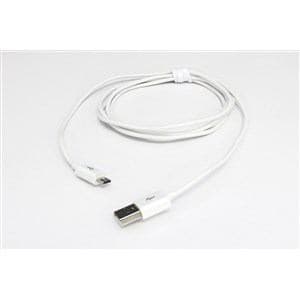 【クリックでお店のこの商品のページへ】クオリティトラストジャパン 2A出力(Quick Charge 2.0)対応 USB充電通信ケーブル(150cm) ホワイト QX-043WH