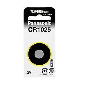  パナソニック コイン形リチウム電池〈3V〉 CR1025