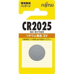 ＜ヤマダ＞ 富士電気化学 リチウムコイン CR2025C/BN画像