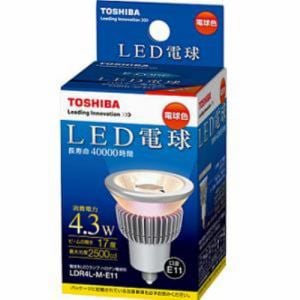 ＜ヤマダ＞ 東芝 「E-CORE(イ-コア)」LED電球(中角形・電球色・口金E11)LDR4L-M-E11 LDR4LME11(トウシ