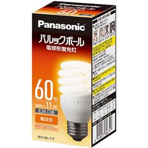 ＜ヤマダ＞ パナソニック パナソニック 電球形蛍光ランプ  EFD15EL11E EFD15EL11E L