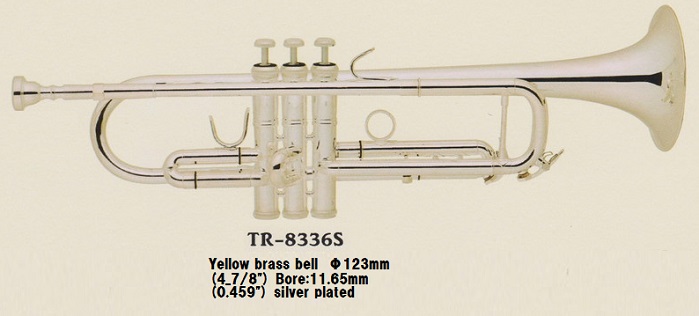 ♪日本初上陸Axis！【新品】トランペットTR-8336S