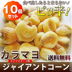 【送料無料】 たっぷり10袋 カラマヨジャイアントコーン 辛子 マヨネーズ 味 ジャイアントコーン 豆 ナッツ 小腹（40g×10袋）