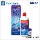 AOセプトクリアケア 360ml 1本 ソフトコンタクトレンズ洗浄液（過酸化水素システム消毒剤）/アルコン/医薬部外品
