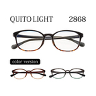 【送料無料】QUITO LIGHT クイート ライト 2868 抗菌仕様 度付き メガネ フレーム 眼鏡
