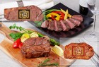 【送料無料】北海道産牛サーロインと国産豚肩ロースのグリルドステーキセット