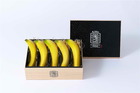 おまとめ注文！高級！蜜の月バナナ【秀】５本 桐箱風化粧箱入り１２箱セット