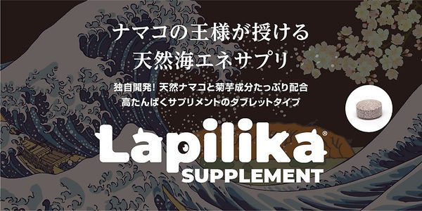 ラピリカ　ナマコサプリメント（タブレット）  【送料無料】【期間限定特別価格】※5個以上購入される場合のみ、沖縄、離島は追加料金が発生します。