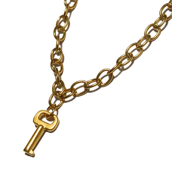 【送料無料】316L key necklace