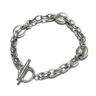 【送料無料】316L OT chain bracelet 3