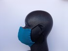 不織布フィルター用ポケット付きダブルガーゼ立体型マスク　Lサイズ(無地)