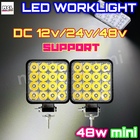 48w LED 作業灯 ワークライト mini 2個セット