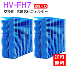 シャープ 加湿フィルター HV-FH7 加湿器 フィルター hv-fh7 気化式加湿機用 HV-H55 HV-H75 HV-J55 HV-J75 HV-L75 HV-L55 HV-H55E6 交換フィルター (互換品/2枚入り)