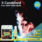 【本体付属】電子タバコ cbd vape リキッド Leafy X-CAN｜最新成分X-Cannabinoid 50%リキッド（0.5ml）【送料無料】