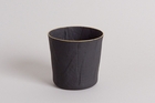ceramic mimic fabric ロックグラス　KURO
