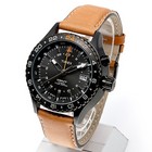 TIMEX タイメックス 腕時計 T2P427 INTELLIGENT QUARTZ 3GMT／ インテリジェントクォーツ 3GMT ミリタリーウォッチ メンズ レディース 時計 アナログ ミリタリー カジュアル ブラック キャメル ブラウン インディグロナイトライト搭載