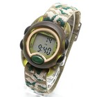 タイメックス キッズ アイアンキッズ TIMEX KIDS IRONKIDS 腕時計 デジタル エラスティックストラップ 時計 子供用 グリーン 緑 カーキ カモフラージュ 迷彩 T71912