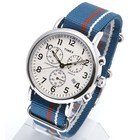 TIMEX タイメックス 腕時計 TW2P62400 WEEKENDER / ウィークエンダー クロノグラフ ミリタリーウォッチ メンズ レディース 時計 アナログ ミリタリー カジュアル アイボリー ストライプ ナイロンベルト