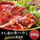 【Meat Plus】タレ漬け牛ハラミ（にんにく醤油味）250g＜ポイント交換＞