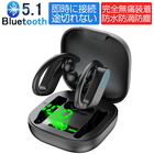 ワイヤレスヘッドセット Bluetooth5.1 10ｍ通信距離 両耳分離 両耳用 片耳用 通話マイク内蔵 ハンズフリー通話 自動ペアリング Siri対応 スポーツ向け 電量表示 軽量 完全ワイヤレスイヤホン ノイズキャンセル 高音質 サラウンドサウンド フィット感抜