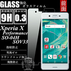 【2枚セット】Xperia X Performance 強化ガラスフィルム SO-04H SOV33 502s 液晶保護フィルム強化ガラス 明誠正規品 SO-04H/SOV33/502s ガラスフィルム 透明 クリア SOV33 502s 液晶保護フィルム強化ガラス 強化ガラスフィルム 保護フィルム