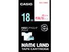 【納期約2週間】XR-118RD [CASIO カシオ] カシオネームランドテープ XR118RD