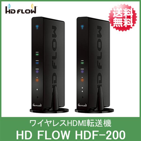 INBYTE】 ワイヤレス HDMI 送信機 受信機 HD FLOW 「 HDF-200