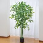 光触媒 人工観葉植物 竹 バンブー 高さ150cm インテリアグリーン フェイクグリーン おしゃれ 観葉植物 インテリア