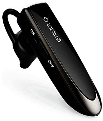 Glazata Bluetooth 日本語音声ヘッドセット V4.1 片耳 高音質 ，超大容量バッテリー、長持ちイヤホン、30時間通話可能，CSRチップ搭載 、マイク内蔵 ハンズフリー通話，日本技適マーク取得品，Scms-t，ガラケー、i