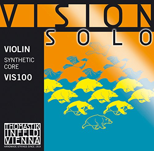 Vision solo ヴィジョンソロ ヴァイオリン弦 E線、A線、D線、G線4種セット 4/4 VIS100 (セット内容VIS01,VIS02,VIS03,VIS04)