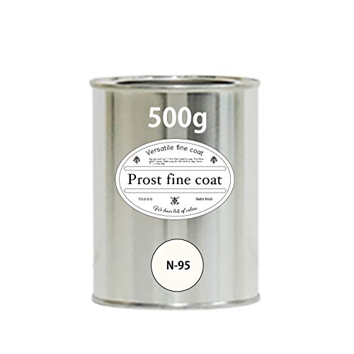 ペンキ 水性塗料 N-95 ピュアホワイト 500g / 艶消し 壁 天井 壁紙 壁クロス ファインコート