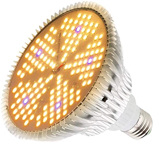 Esbaybulbs 100W相当 LED植物育成ライト 暖色系 太陽のような光 フルスペクトラム 150個LED プラントライト 植物育成用ランプ 水耕栽培ライト 室内用ライト 省エネ 長寿命 ガーデニング 家庭菜園 園芸用品