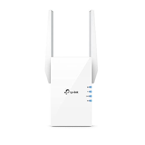 TP-Link WIFI 中継器 WiFi6 無線LAN 1201Mbps (5GHz) + 574Mbps (2.4GHz) 11ax APモード ギガ有線LANポート RE605X/A