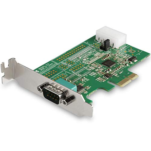 StarTech.com RS232Cシリアルアダプターカード／PCI Express／1ポート／16950 UART／ロープロファイル（標準ブラケット付属）／Windows & Linux／シリアル拡張カード PEX1S953LP