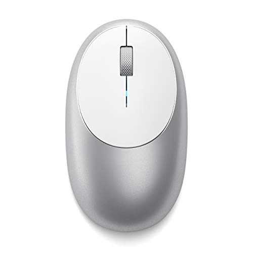 Satechi アルミニウム M1 Bluetooth ワイヤレス マウス 充電 Type-Cポート (Mac Mini, iMac/Pro, MacBook Pro/Air, iPad Pro など2012以降Macデバイス対応) (シ