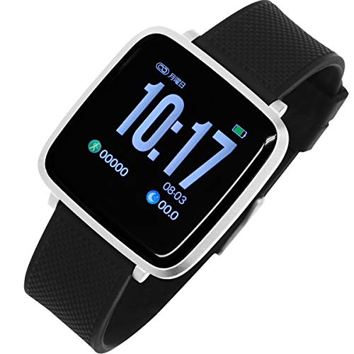 [ラドウェザー] スマートウォッチ Bluetooth5.0搭載 日本語モデル IP67 防水 Smart watch 腕時計 メンズ レディース