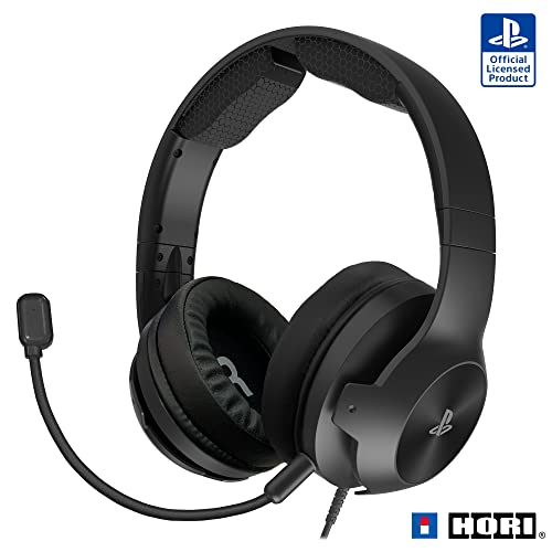 【PS5動作確認済】ホリゲーミングヘッドセット ハイグレード for PlayStationR4 ブラック【SONYライセンス商品】
