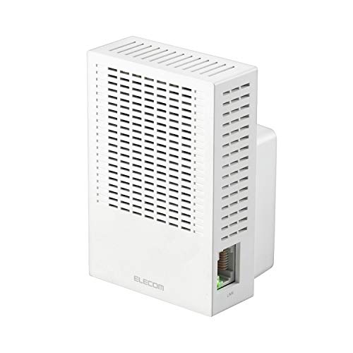 エレコム WiFi 無線LAN 中継器 11ac 867+300Mbps 離れ家モード搭載 ハイパワータイプ ホワイト WTC-C1167GC-W
