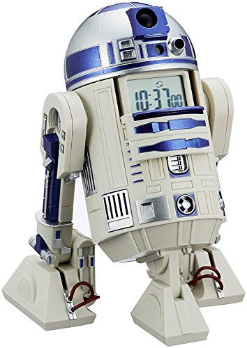 スター・ウォーズ R2-D2 目覚まし時計 音声・アクション付き 白 リズム時計 8ZDA21BZ03