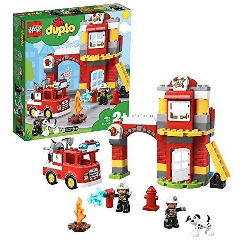 レゴ(LEGO) デュプロ 光る! 鳴る! 消防車と消防署 10903