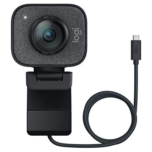 ロジクール Webカメラ C980GR フルHD 1080P 60FPS ストリーミング ウェブカム AI オートフォーカス 自動露出補正 自動ブレ補正 StreamCam グラファイト USB-C接続 ウェブカメラ 国内正規品 2年間メ