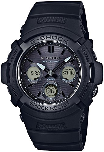 [カシオ] 腕時計 ジーショック【国内正規品】 電波ソーラー AWG-M100SBB-1AJF ブラック