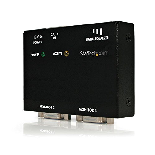 StarTech.com VGAディスプレイエクステンダー用受信機 Cat5ケーブル以上を使用 VGAビデオ延長器用リモートレシーバ ST121R