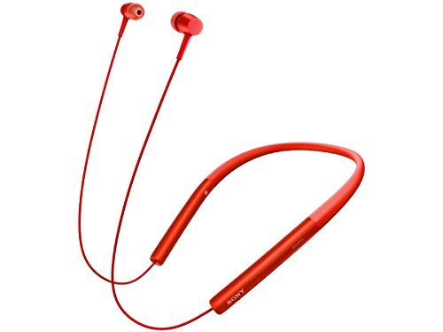 ソニー SONY ワイヤレスイヤホン h.ear in Wireless MDR-EX750BT : Bluetooth/ハイレゾ対応 リモコン・マイク付き シナバーレッド MDR-EX750BT R