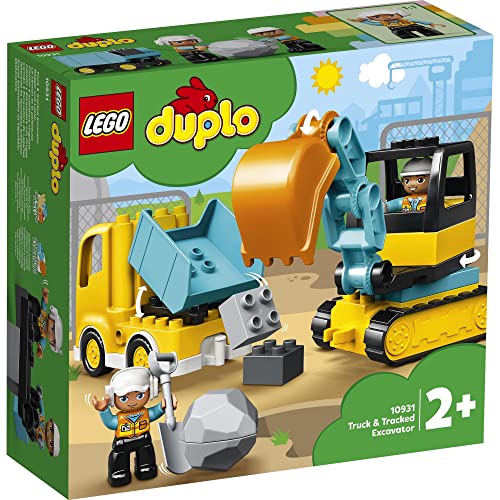 レゴ(LEGO) デュプロ トラックとショベルカー 10931 おもちゃ ブロック幼児 街づくり トラック 男の子 女の子 2歳以上
