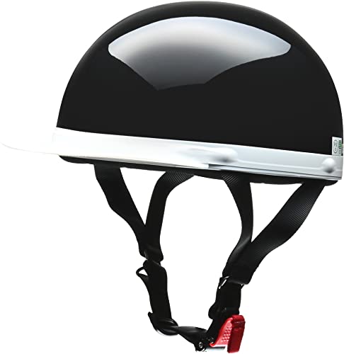 リード工業(LEAD) バイクヘルメット ハーフ CROSS ブラック LLサイズ CR-741