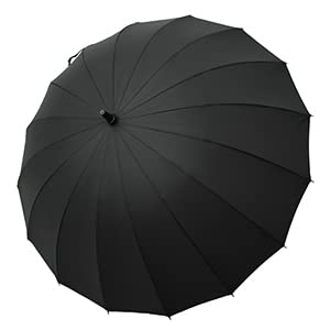 Saiveina 長傘 雨傘 UVカット 晴雨兼用 日傘 撥水 メンズ 男女兼用 自動開き ファイバーグラス 強風に耐える 収納袋付き