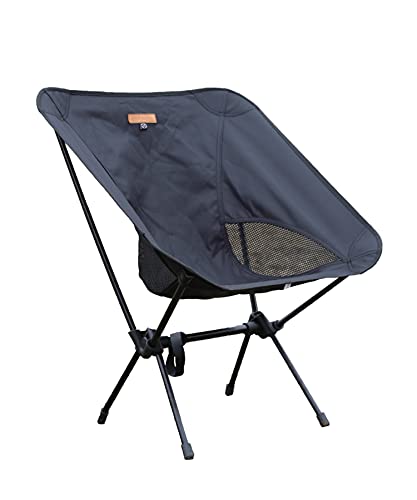S'more(スモア) Alumi Low-back Chair アルミ製ローバックチェア アウトドアチェア ハイバック式 折りたたみ式 キャンプチェア コンパクト ヘッドレスト付き 収納バッグ付き 超軽量