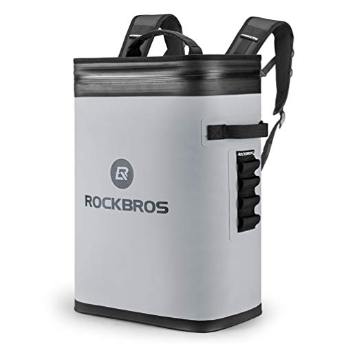 ROCKBROS(ロックブロス)クーラーボックス 保冷バッグ リュック型 ソフトクーラー 高保冷力 大容量 軽量 防水 キャンプ 釣り 花火 バーベキュー ピクニック